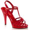 Fabulicious - FLAIR420 Ankle strap sandal - Red Product image